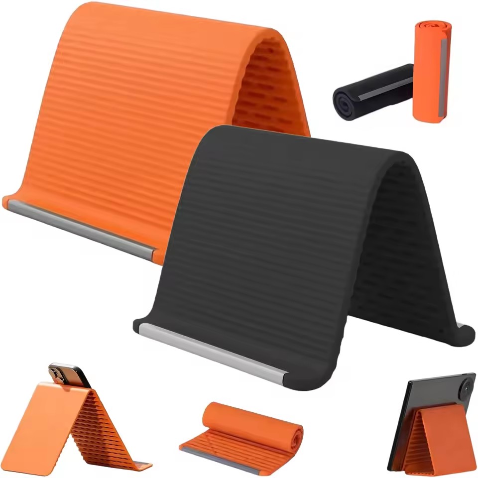 Essential Tablet Accessories - Adjustable Foldable Desktop Phone Holder Creative