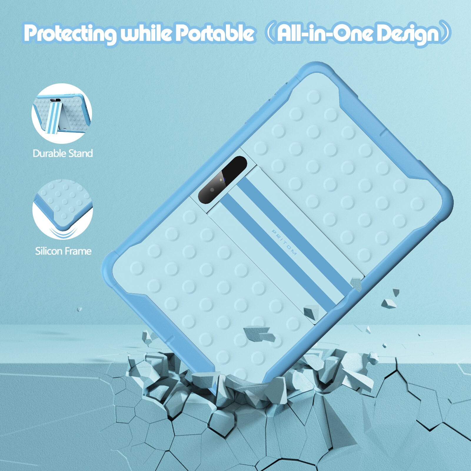 Pritom 10 Inch Kids Tablet And - Tablet Pc Accessories incelemesi ve fiyatı