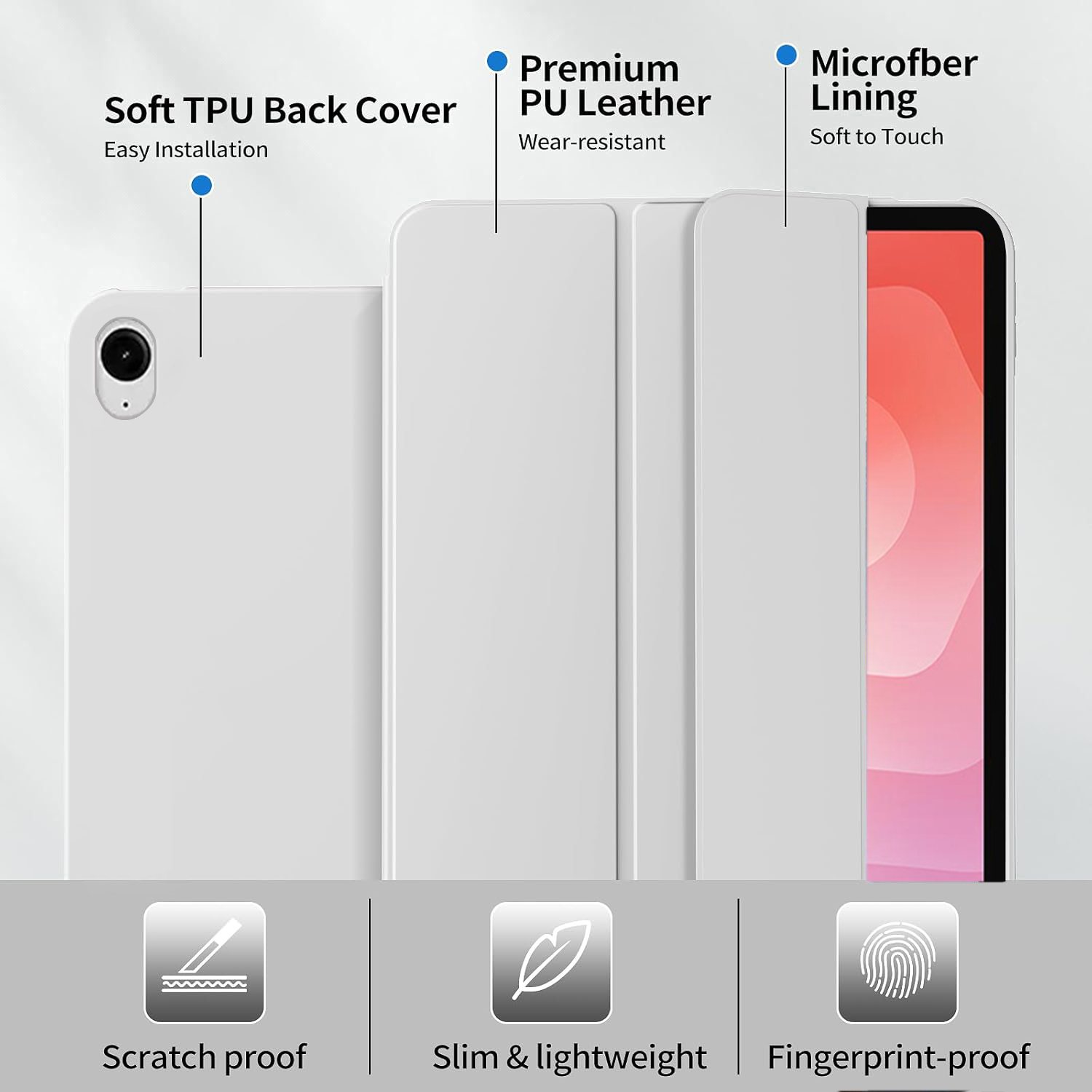 Tri-fold Flip Case For Samsung - Samsung Tablet S11 Accessories incelemesi ve fiyatı