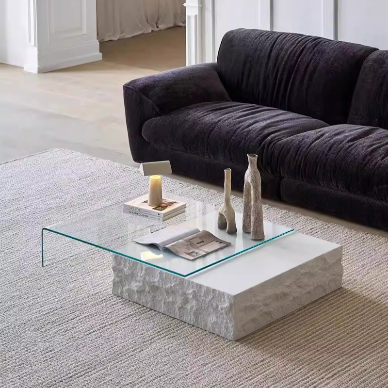 Designer Clear Coffee Table Bo - Unique Table Accessories incelemesi ve fiyatı