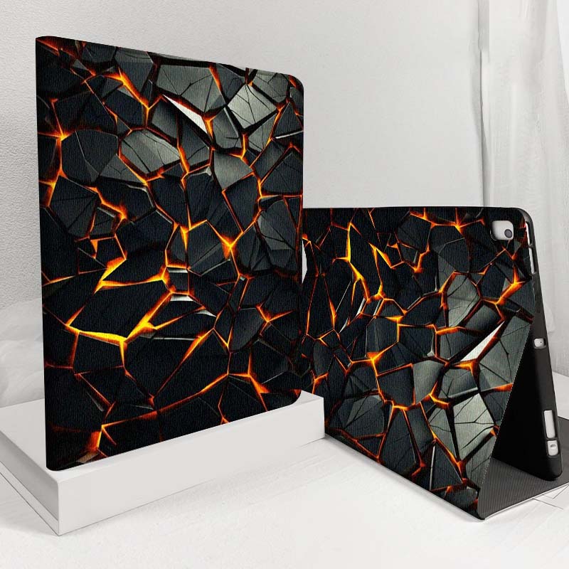 Art Lava Cracked Fire Glow For - Samsung Tablet S11 Accessories incelemesi ve fiyatı