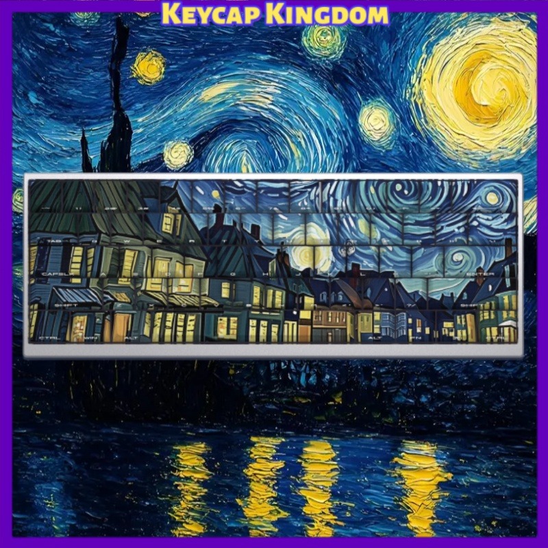 Van Gogh Starry Sky Theme Keyc - Tablet Accessories Gifts incelemesi ve fiyatı