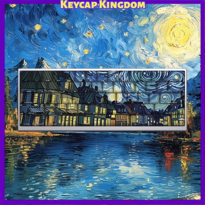 Van Gogh Starry Sky Theme Keyc - Tablet Accessories Gifts incelemesi ve fiyatı