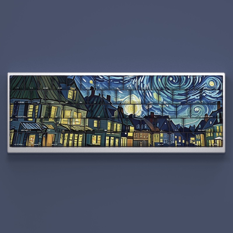 Van Gogh Starry Sky Theme Keyc - Tablet Accessories Gifts incelemesi ve fiyatı