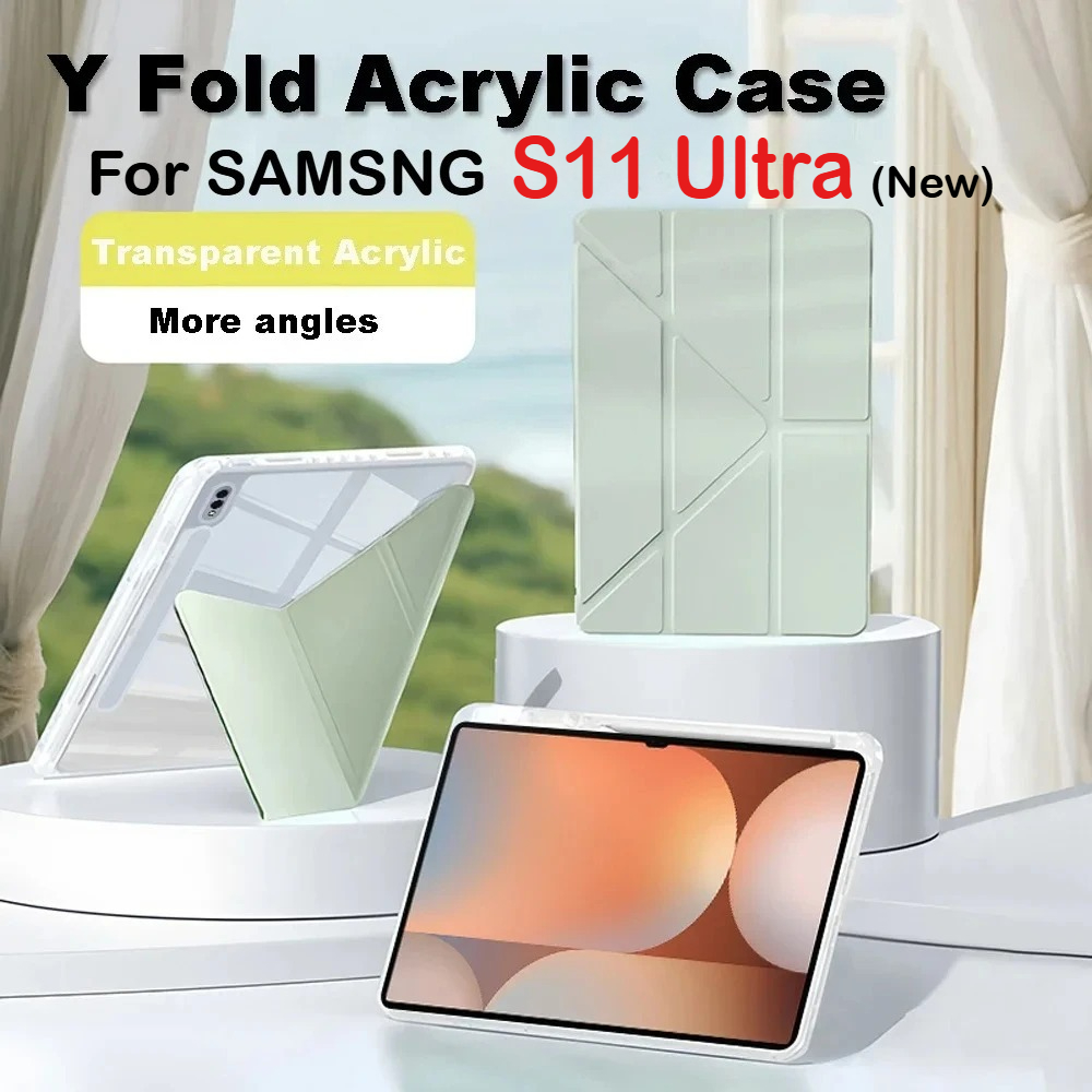 Y Fold Acrylic HD Cover for Ne - Samsung Tablet S11 Accessories incelemesi ve fiyatı