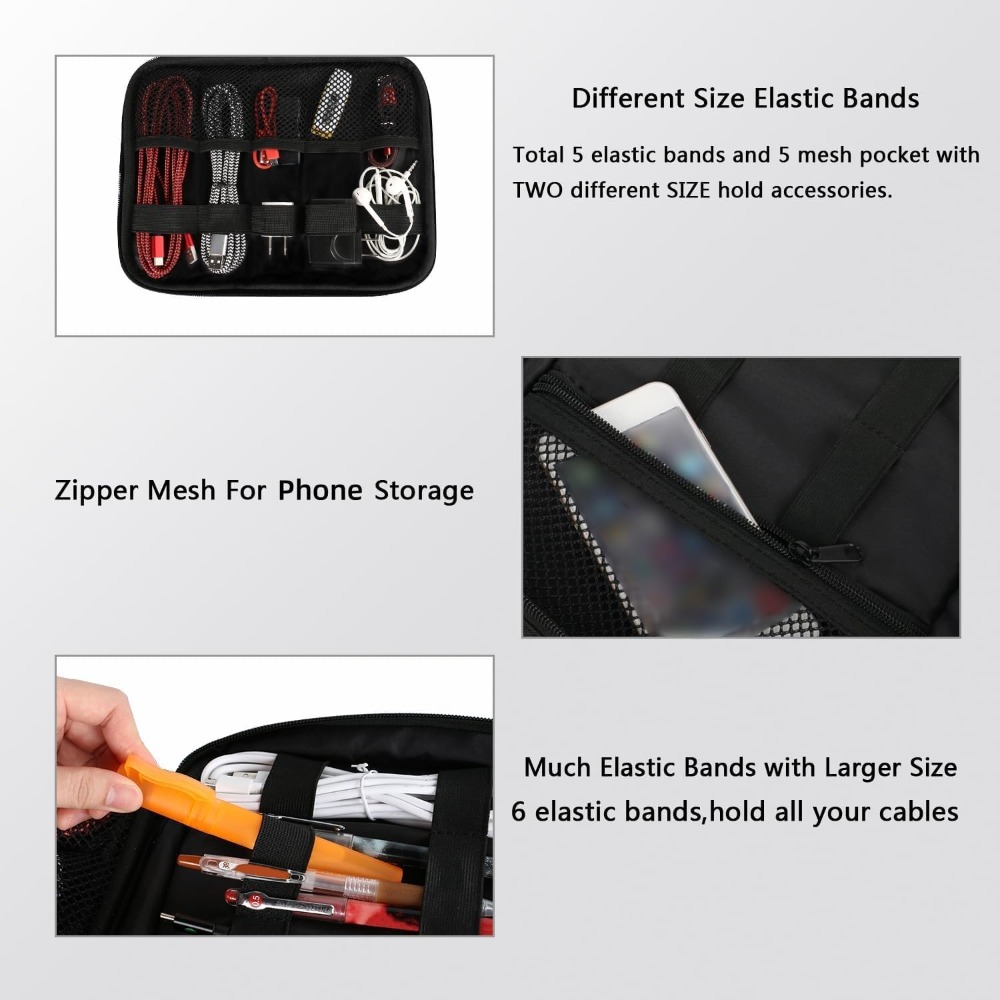 Electronics Organizer Travel C - Essential Tablet Accessories incelemesi ve fiyatı