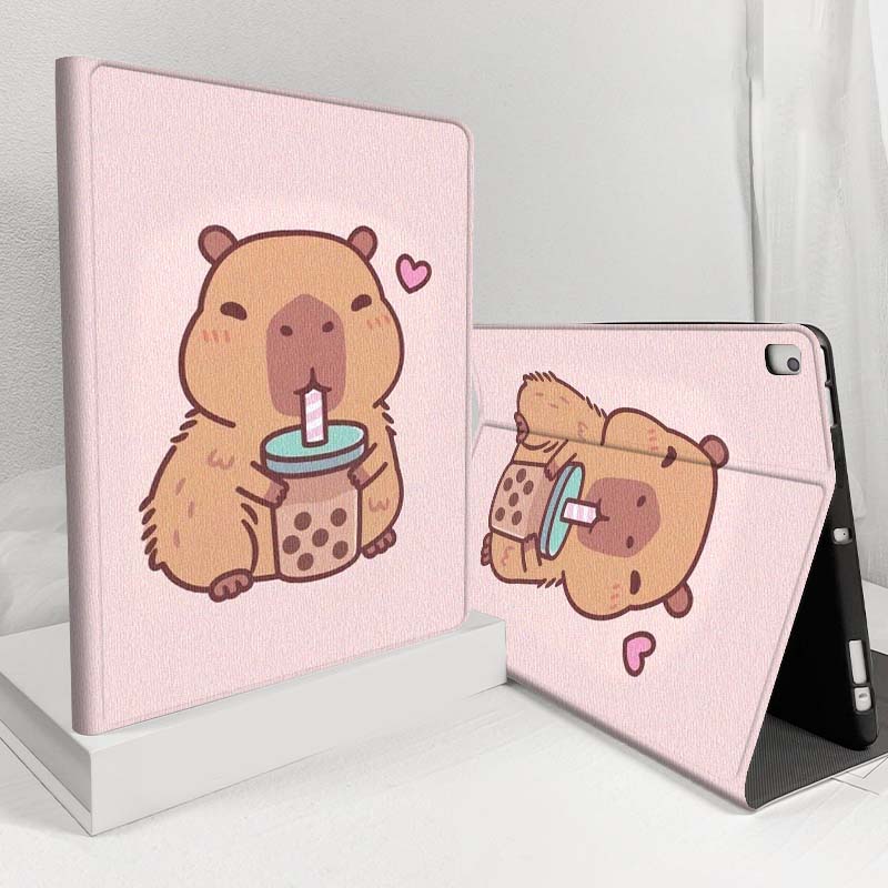 Cartoon Capybara Bubble Tea Fo - Samsung Tablet S11 Accessories incelemesi ve fiyatı