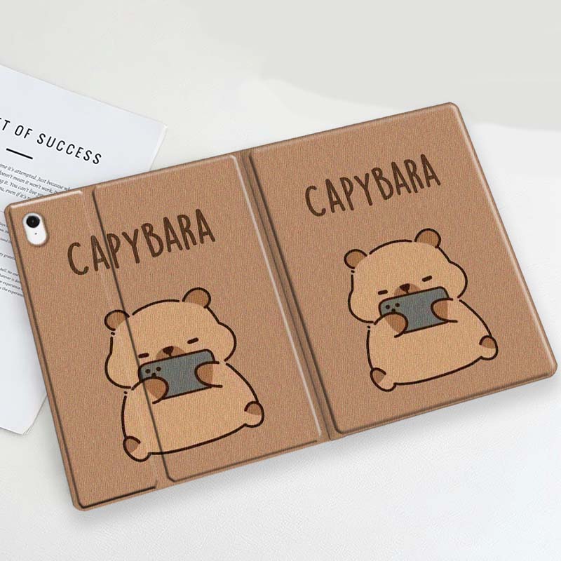 Cartoon Capybara Bubble Tea Fo - Samsung Tablet S11 Accessories incelemesi ve fiyatı