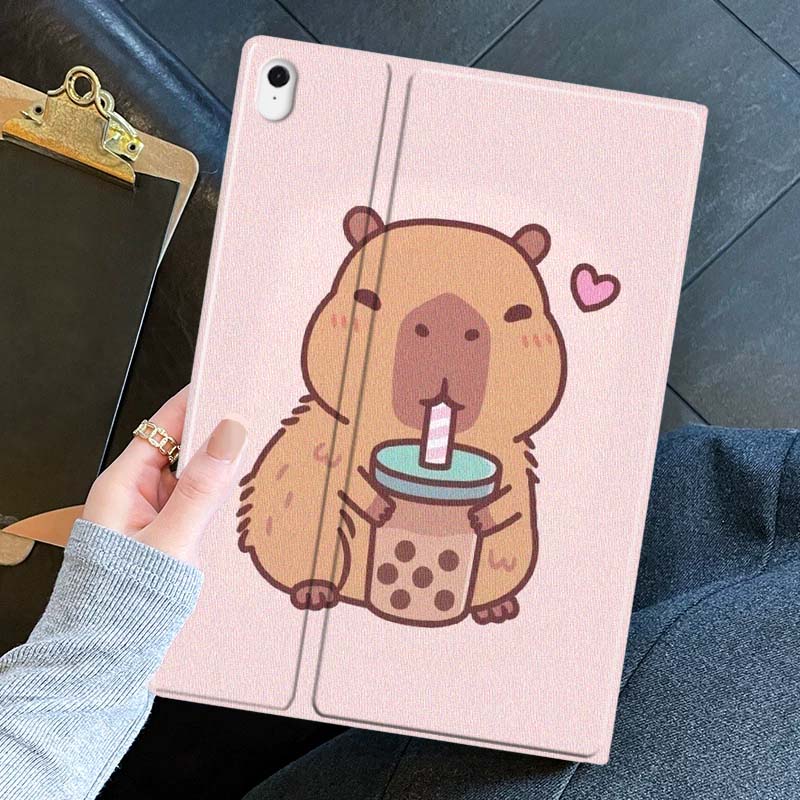 Cartoon Capybara Bubble Tea Fo - Samsung Tablet S11 Accessories incelemesi ve fiyatı