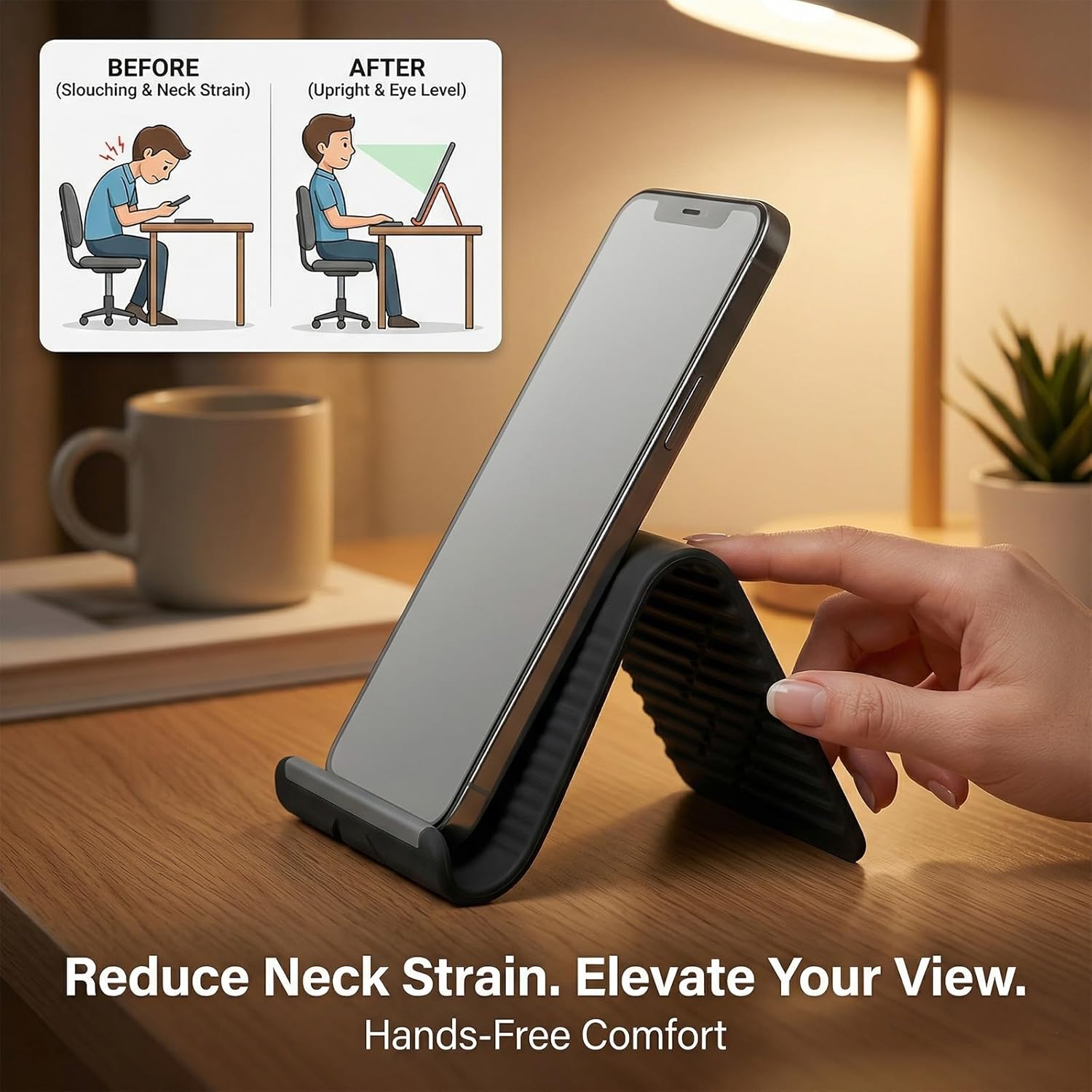 Lazy Portable Phone Stand Sili - Essential Tablet Accessories incelemesi ve fiyatı