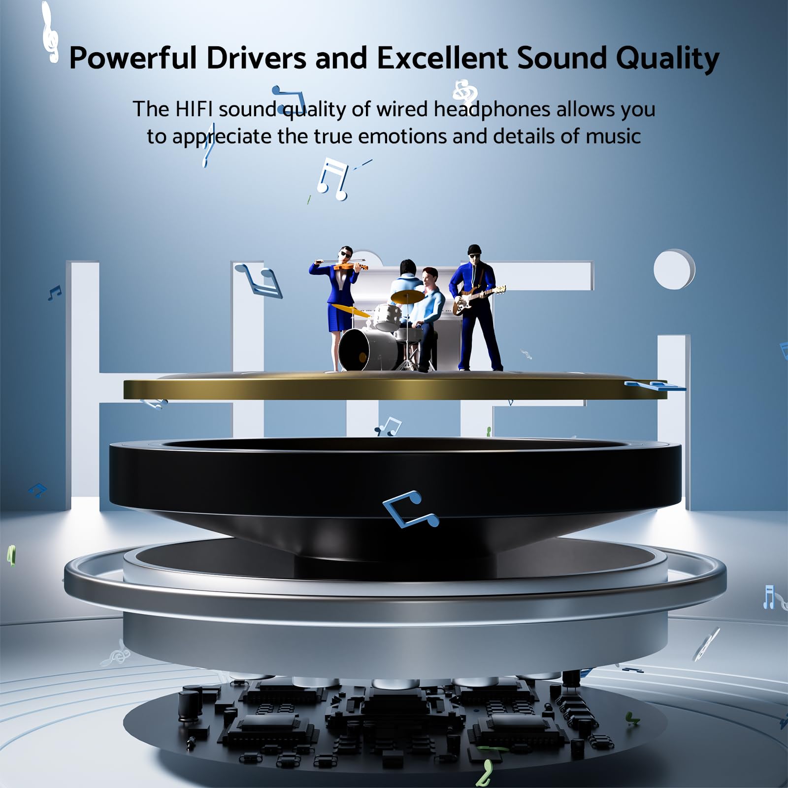 HiFi Surround Headphones Bass  - Tablet Pc Accessories incelemesi ve fiyatı