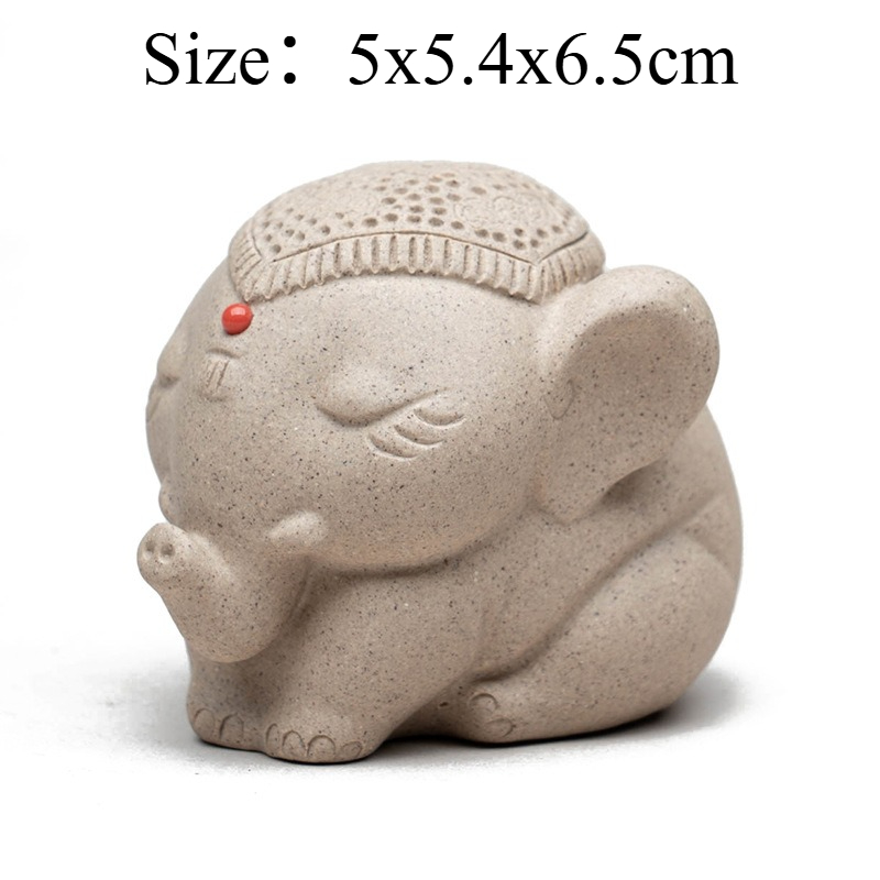 1 PC Purple Clay Peace Elephan - Unique Table Accessories incelemesi ve fiyatı