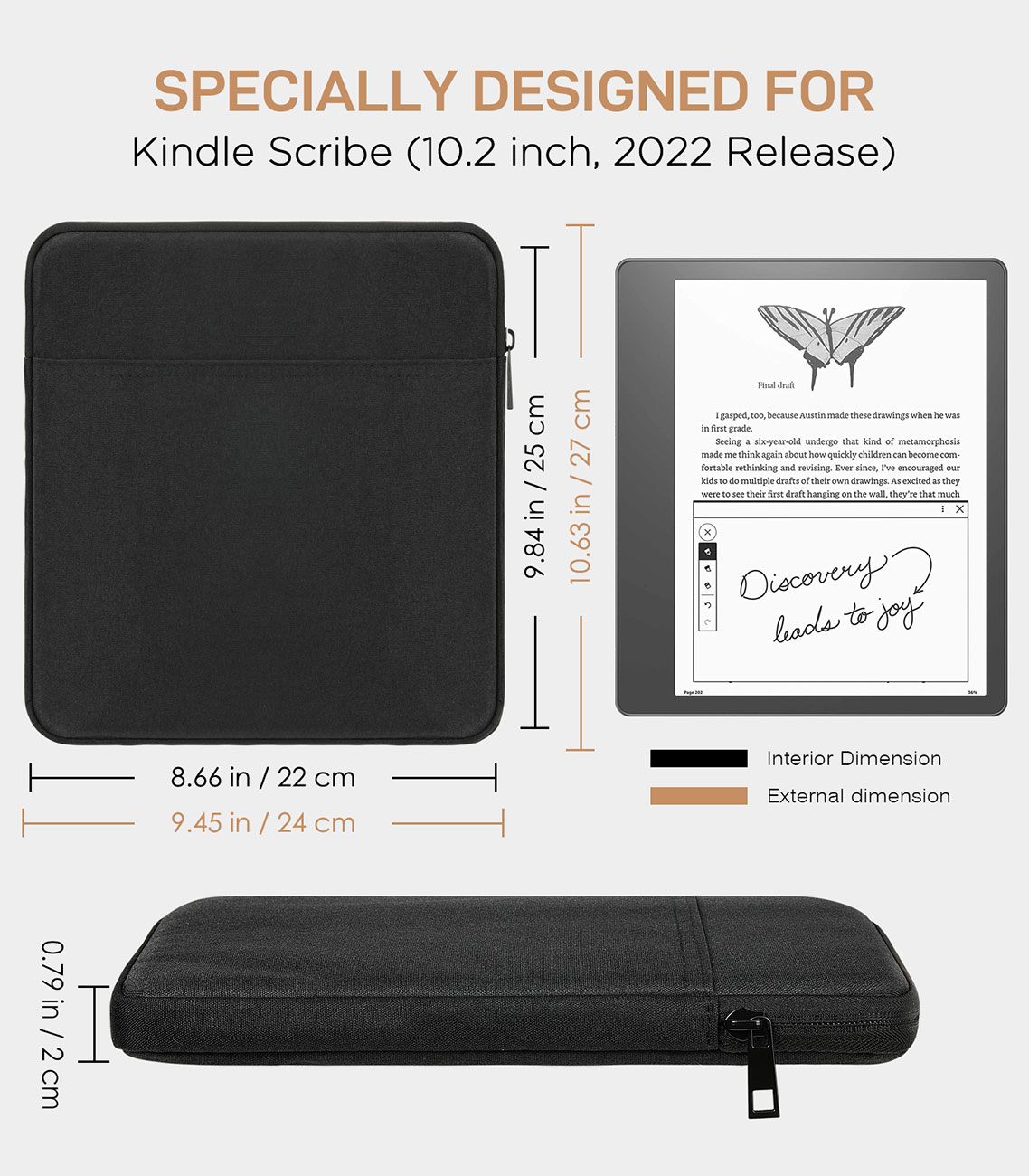 MoKo Tablet Sleeve for Kindle  - Kindle Tablet Accessories incelemesi ve fiyatı