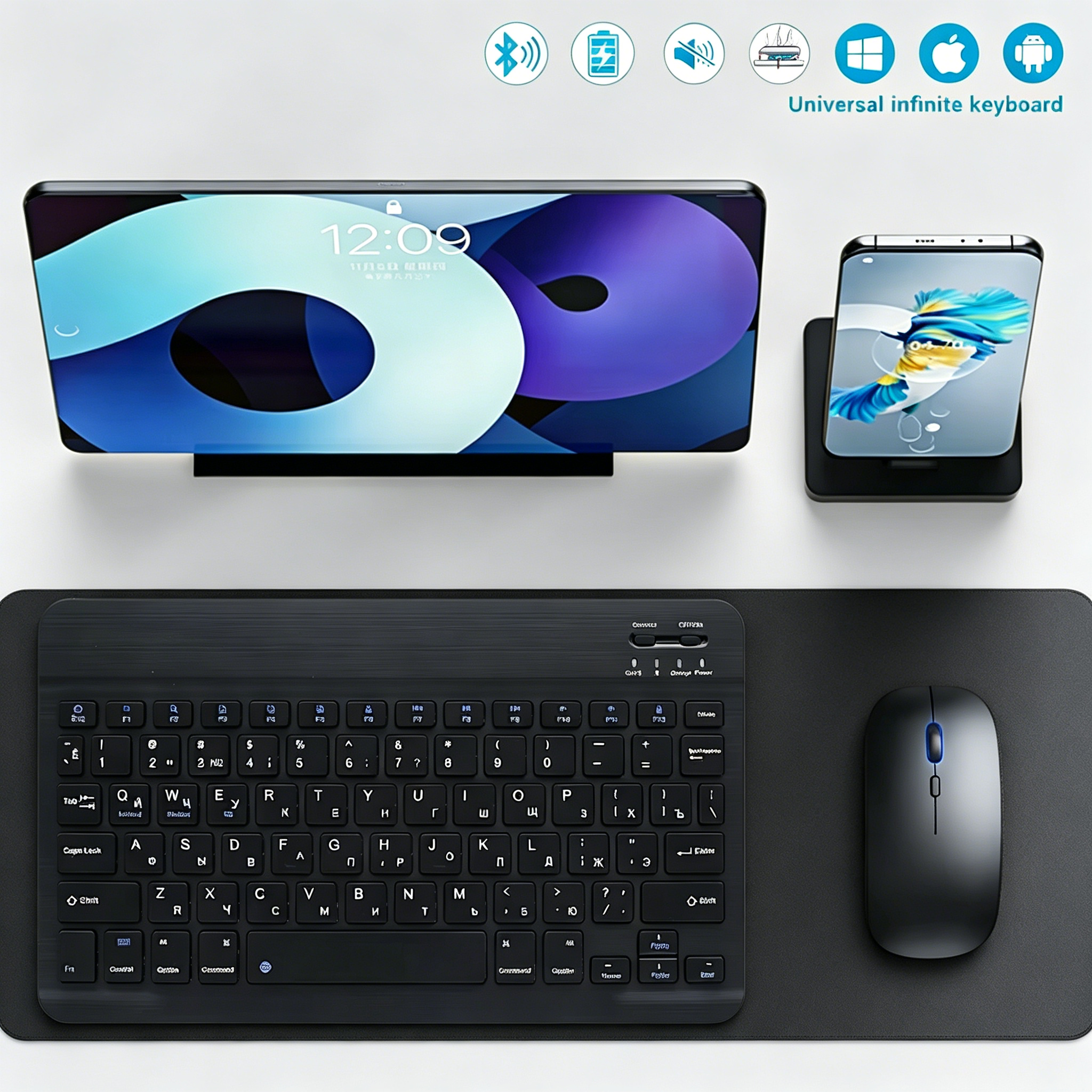 Bluetooth Wireless Keyboard Mo - Tablet Pc Accessories incelemesi ve fiyatı