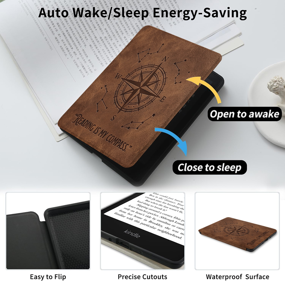 Vintage Compass protect Case F - Kindle Tablet Accessories incelemesi ve fiyatı