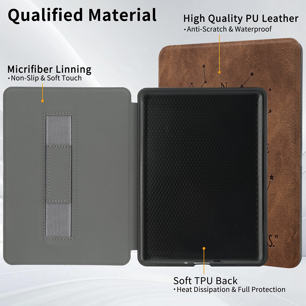 Vintage Compass protect Case F - Kindle Tablet Accessories incelemesi ve fiyatı