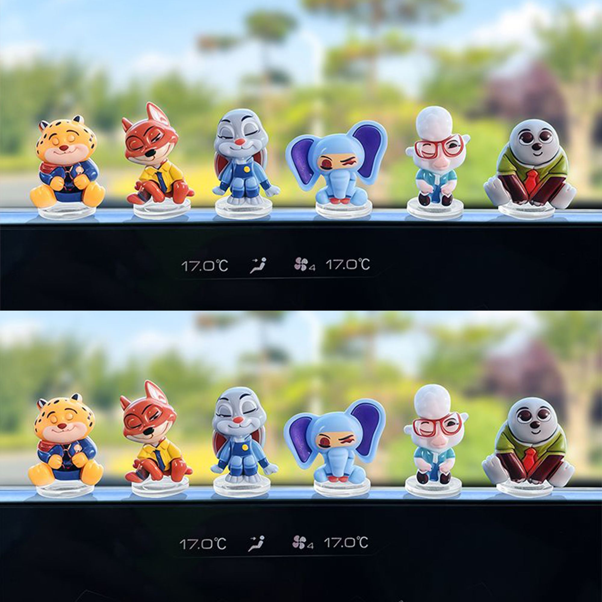 Zootopia cartoon car ornament  - Tablet Computer Accessories incelemesi ve fiyatı