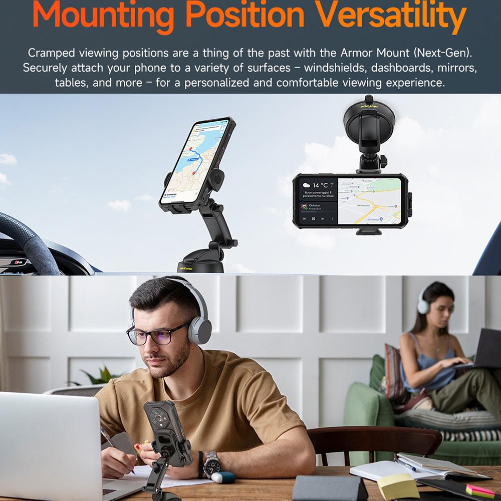 Ulefone UAN16 Armor Mount Car  - Ulefone Tablet Accessories incelemesi ve fiyatı
