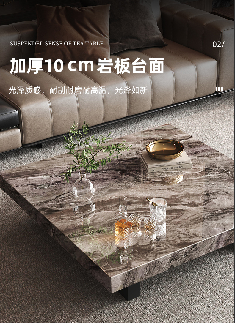 Rock Slab Aesthetic Coffee Tab - Unique Table Accessories incelemesi ve fiyatı