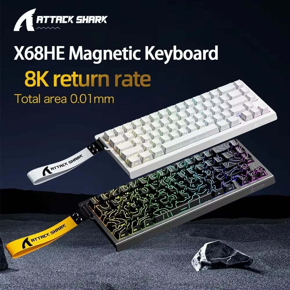 ATTACK SHARK X68HE Magnetic Me - Tablet Accessories Gifts incelemesi ve fiyatı