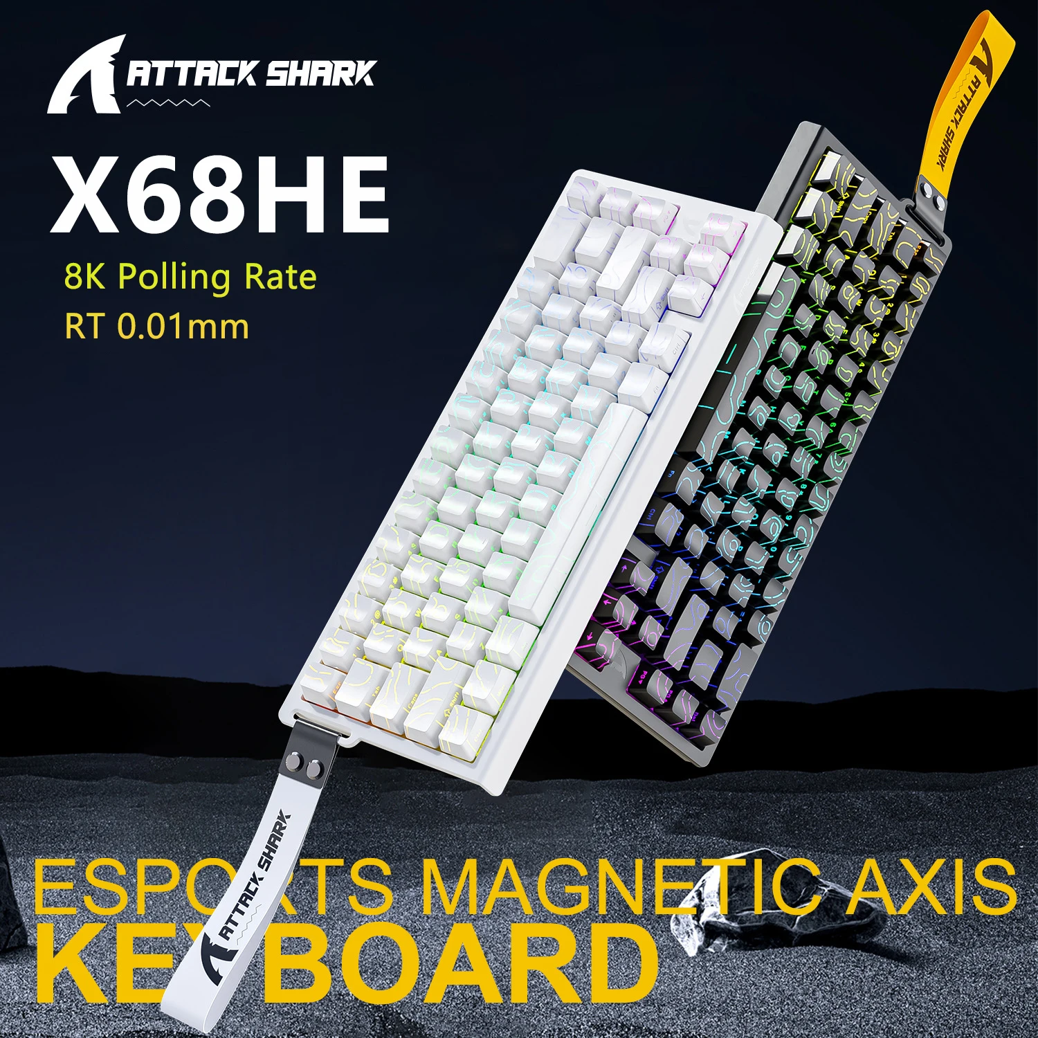 ATTACK SHARK X68HE Magnetic Me - Tablet Accessories Gifts incelemesi ve fiyatı