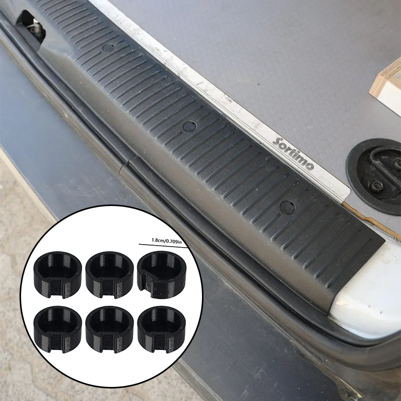 6pcs Car Tailgate Trim Cover F - Tablet Computer Accessories incelemesi ve fiyatı