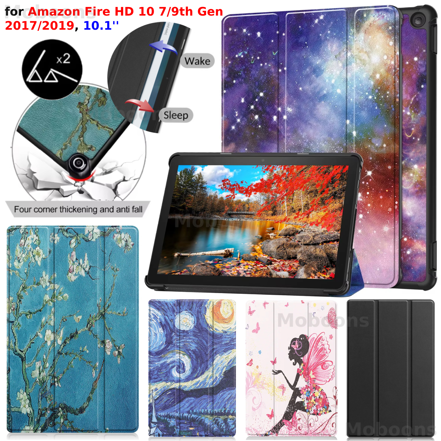 For Amazon Fire HD 10 7th 9th  - Kindle Tablet Accessories incelemesi ve fiyatı