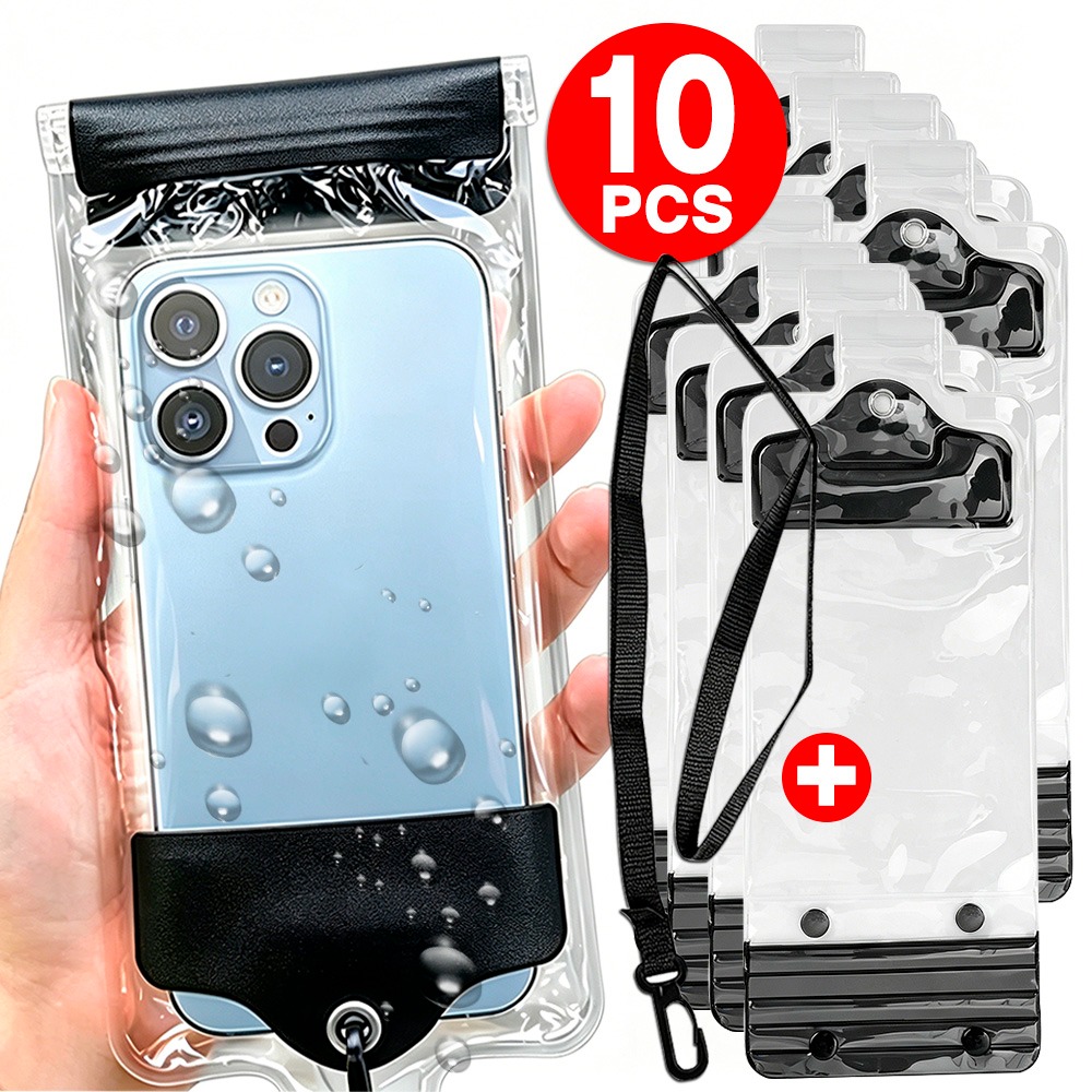 1-10Pcs Universal IPX8 Waterpr - Tablet Computer Accessories incelemesi ve fiyatı